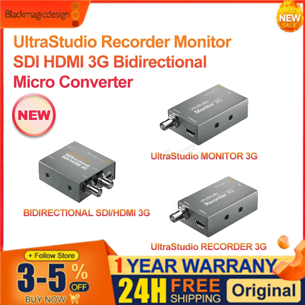 Blackmagic Design UltraStudio レコーダー/モニター SDI/HDMI 3G