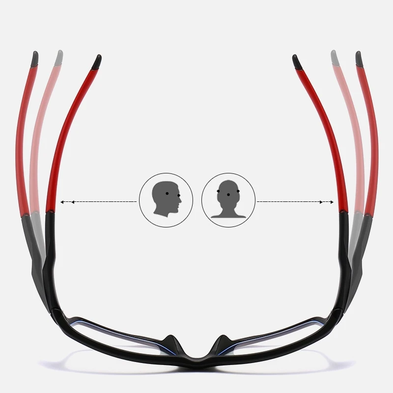 YIMARUILI-Gafas de ciclismo ultraligeras para hombre y mujer, lentes flexibles TR90 de seguridad con prescripción óptica, TR5773