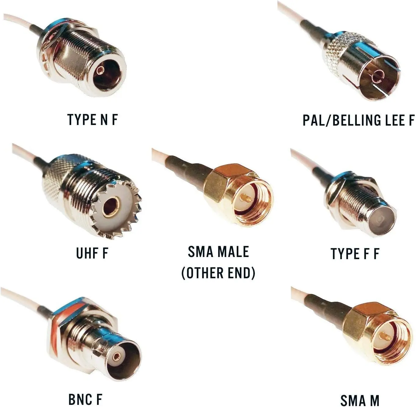 مجموعة مهايئ هوائي الضفيرة ، من من من من من من من نوع SMA