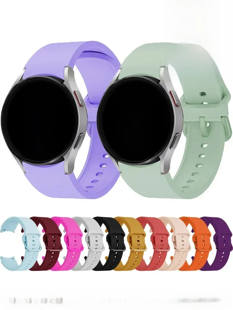 Pulseira para samsung galaxy watch 6 5 4 44mm 40mm/4 clássico 46mm 42mm pulseira 20mm pulseira de