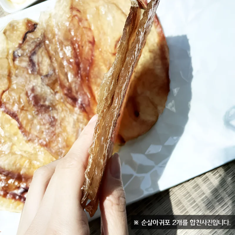 두툼한 식감이 일품인 명품 아귀포 300g