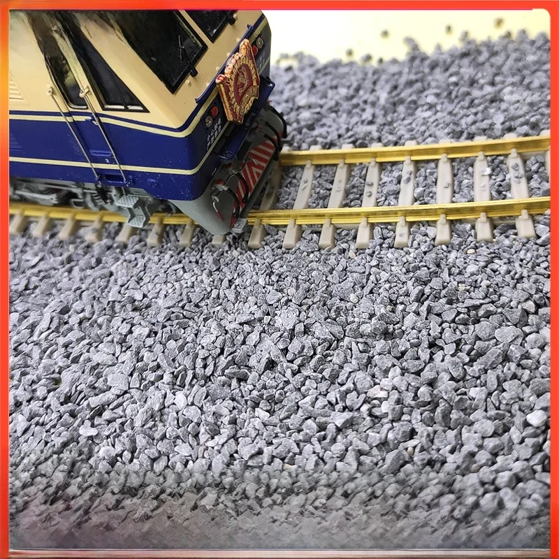 Simulation de Train modèle piste Ballast/ballast gravier bricolage Micro paysage Miniature Table de sable modèle ferroviaire coin pierre