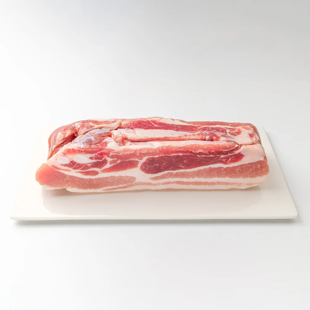 2kg pork belly for bossam meat for breeding pork for bossam