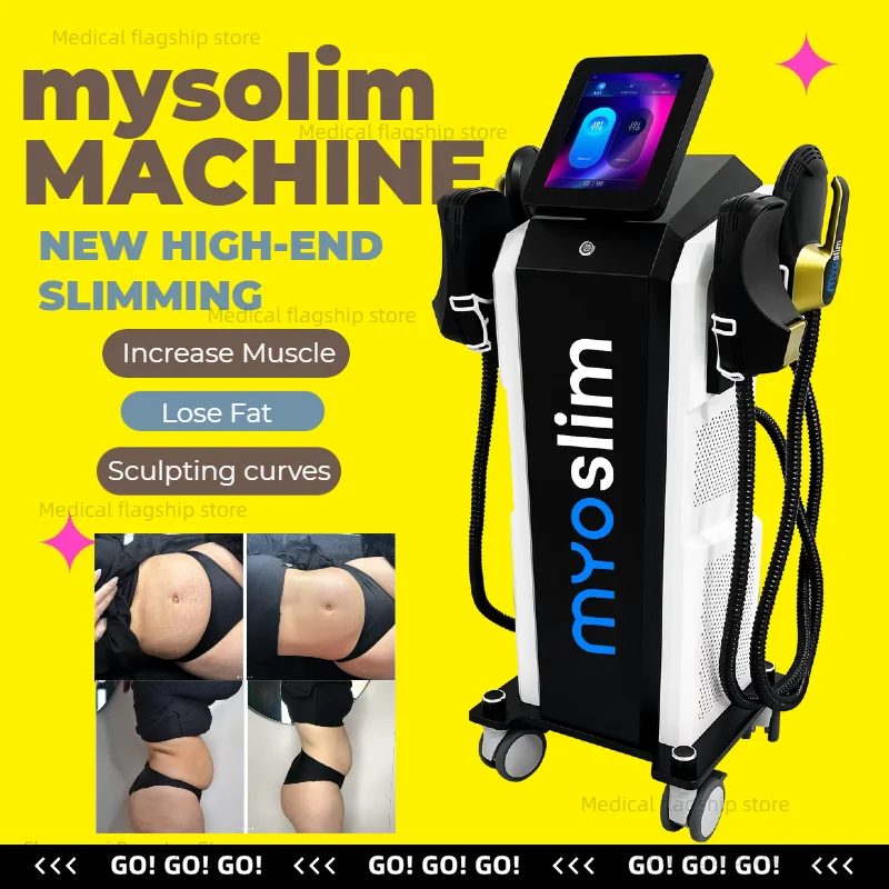 

HIEMT Myoslim RF High Intensity EVibration Pulse Electromagnetic Body Shaping Professional Muscle Growth And Fat Burning Machin