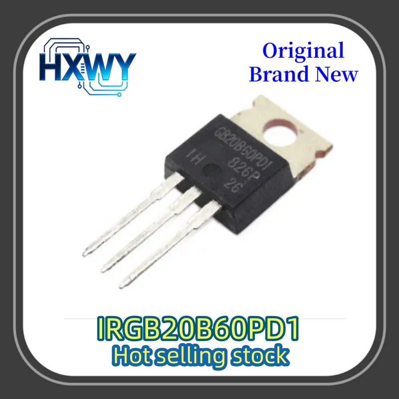 

10/50 pcs IRGB20B60PD1 20B60 TO-220 IGBT brand new original in stock fast shipping