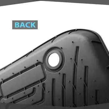 適用於雪佛蘭 Silverado/GMC Sierra 1500 Crew Cab 1999-2006 年的 TPE 材質腳踏墊,包含前排和第二排座椅,三件套,全天候適用。 10 最佳銷售 GMC Sierra配件 - №1