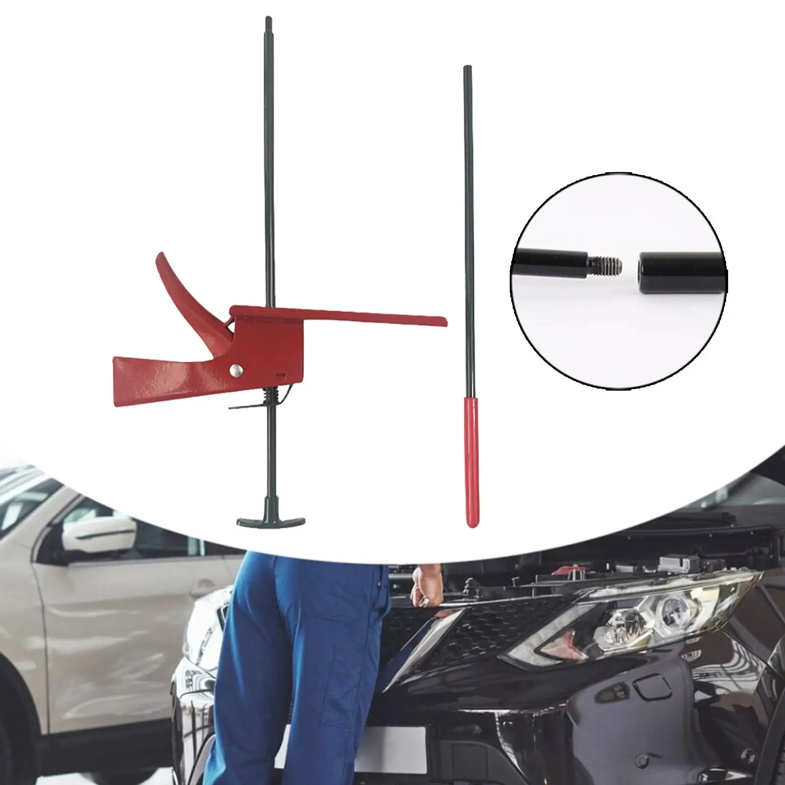Heavy Duty Brake Pedal Depressor Multiuse Adjustable Nonslip Alignment Lock for Car Truck Sturdy Repair Tool Supplies