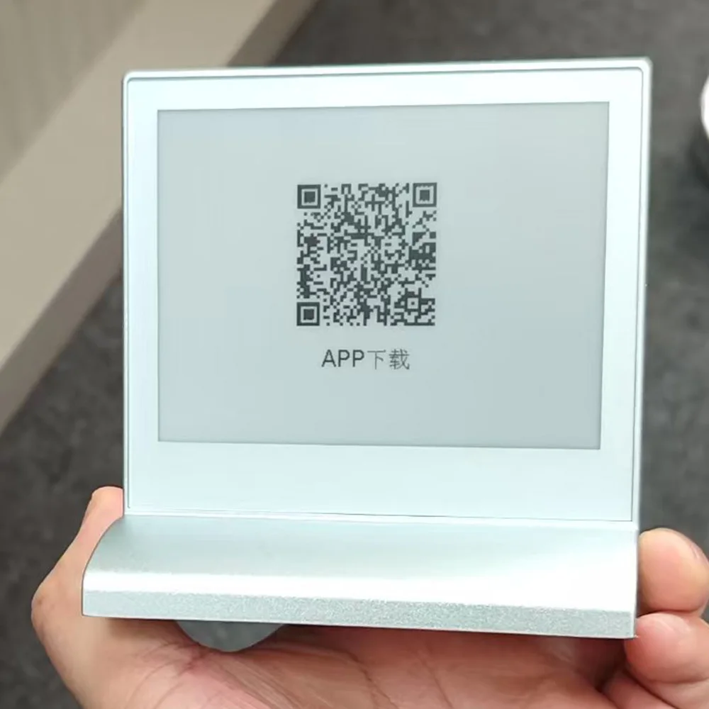Tampilan E-Ink 4,2 inci Tampilan E-Paper Desktop Layar Satu Sisi untuk Tampilan Menu dan Harga
