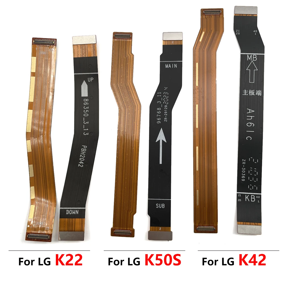 

Гибкий кабель материнской платы для LG K22 K41S K42 K50S K51 K51S K52 K61 K62 K92, разъем основной платы, гибкая лента, детали
