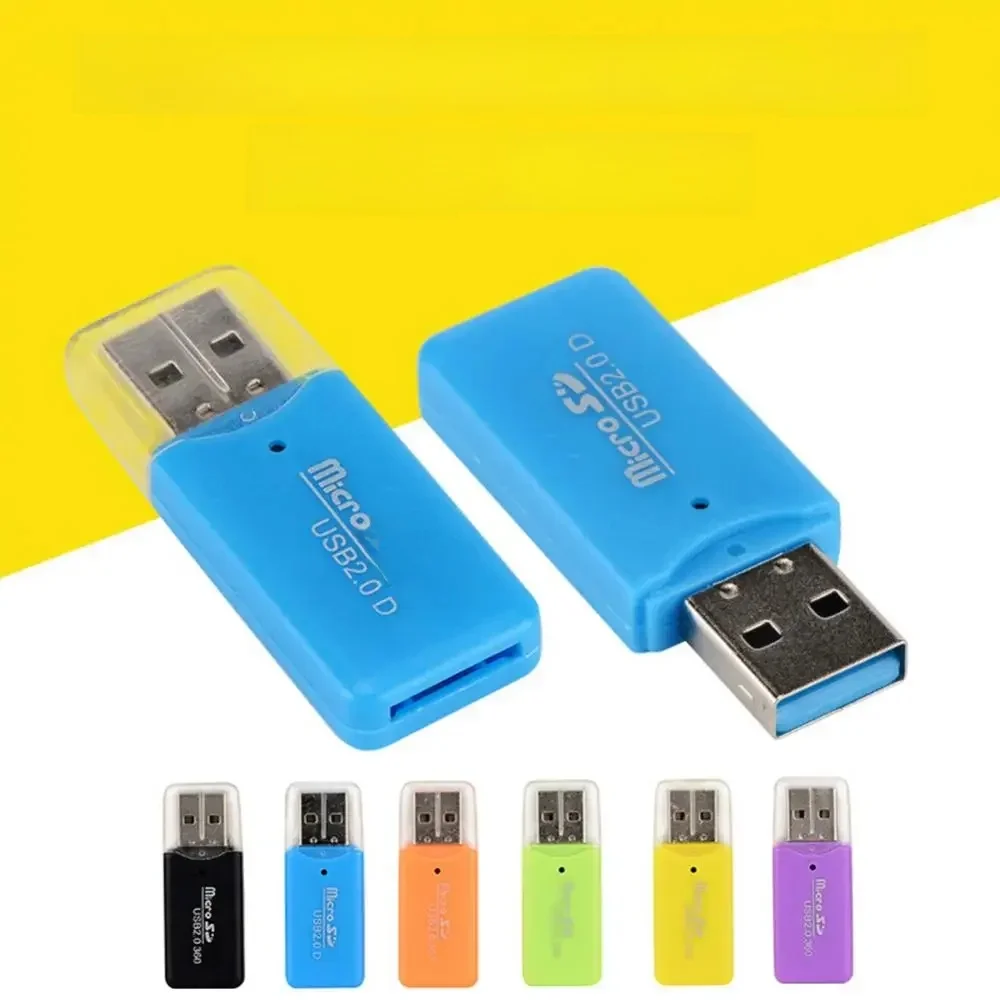 Mini USB 2.0 Micro SD TF T carte Flash USB 2.0 adaptateur de carte pour Windows USB carte mémoire carte Flash classique