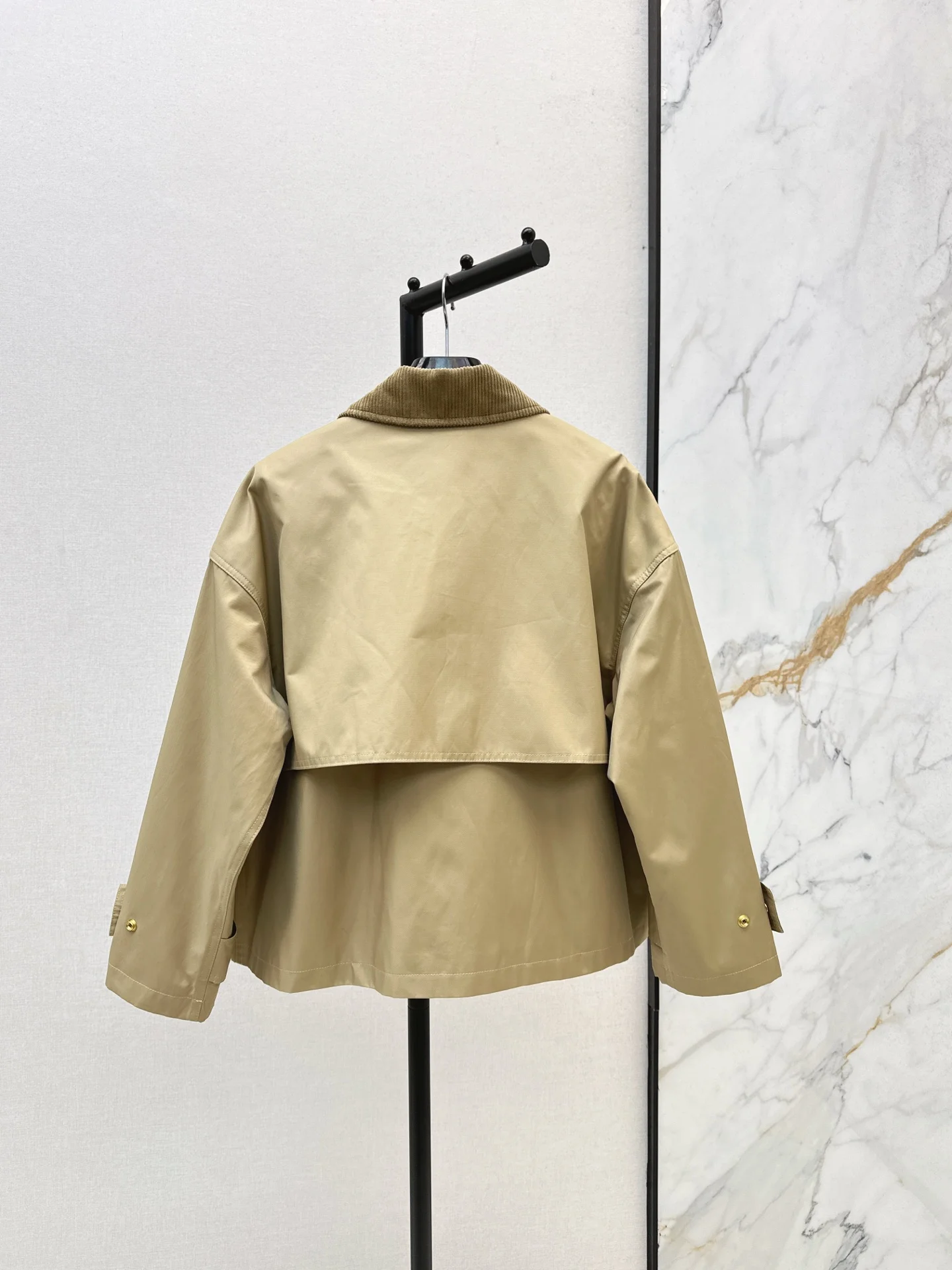 

25Ss Autumn Winter Women's Lamp Plush Collar Jacket SU129