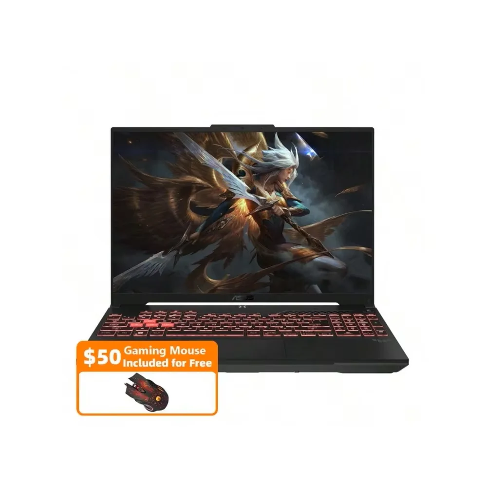 ASUS TUF A17 17.3" Gaming Laptop,AMD Ryzen 9-7940HS,NVIDIA GeForce RTX 4050,64GB RAM,4TB SSD,Mecha Grey,with Gaming Mouse