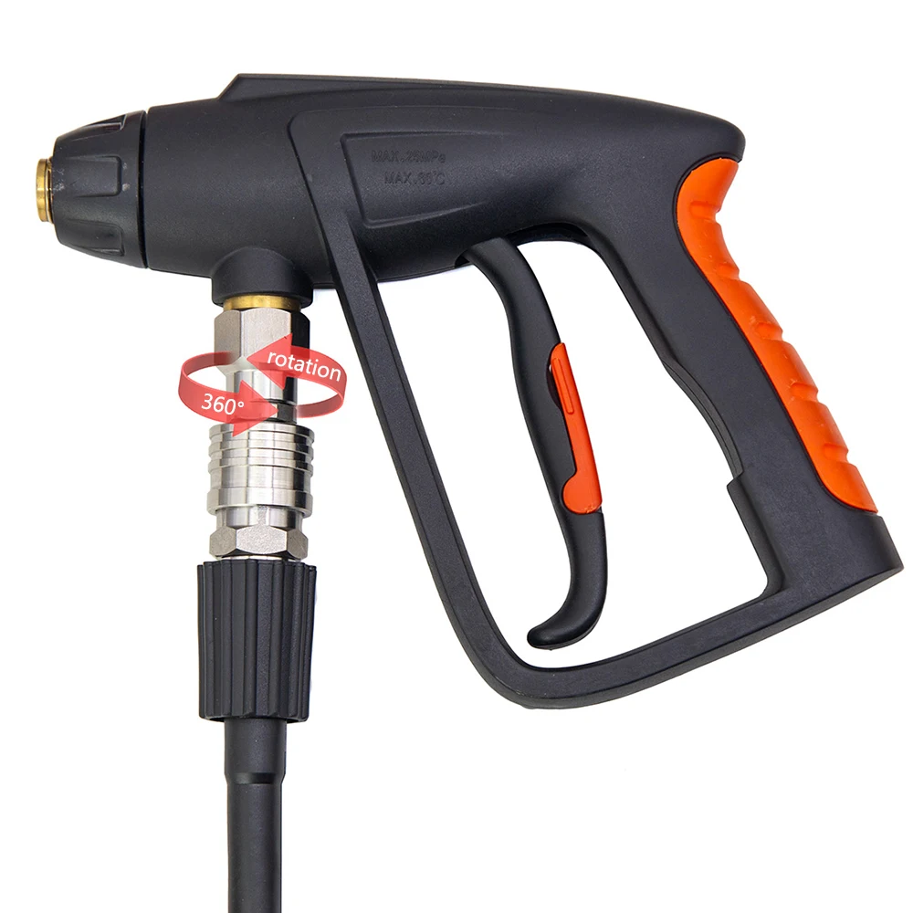 Imagem -03 - Auto-locking Quick Plug Connector Macho e Fêmea Alta Pressão Pistola de Água Mangueira Acessórios para Ferramentas M22 M14 Aço Inoxidável