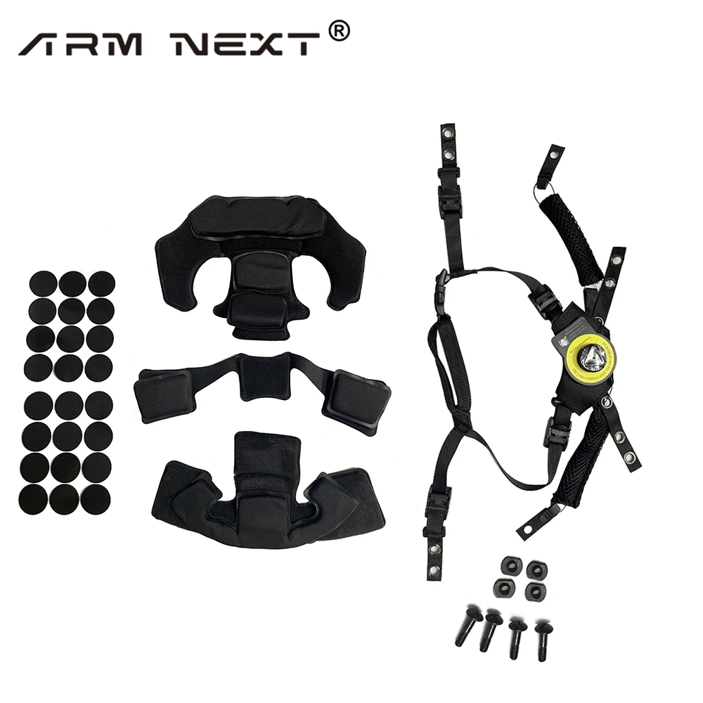 Wendy Helmet Suspension System Helmet Lanyard Set FAST MICH Hunting Tactical Helmet Accessories Helmet Pads Memory Foam Pads