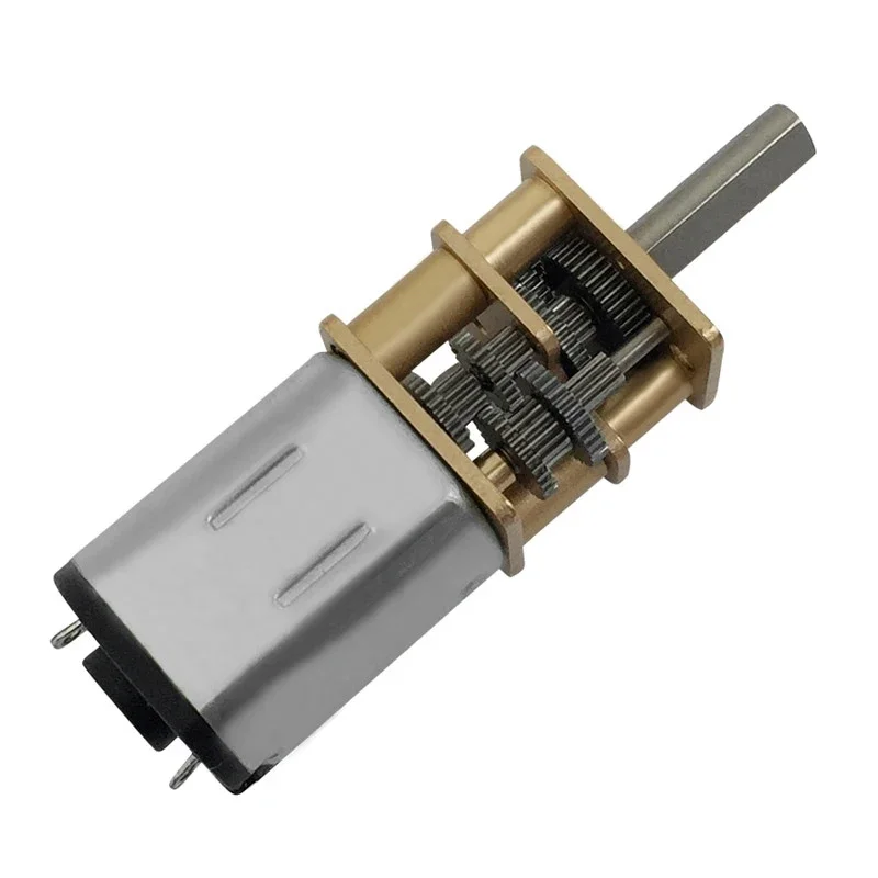 GA12-N20 DC 3V 6V 12V Micro Metal Gear Motor Tandwielmotor 30RPM/50RPM/60RPM/100RPM/150RPM/200RPM/300RPM/600RPM/1000RPM - afbeelding 2