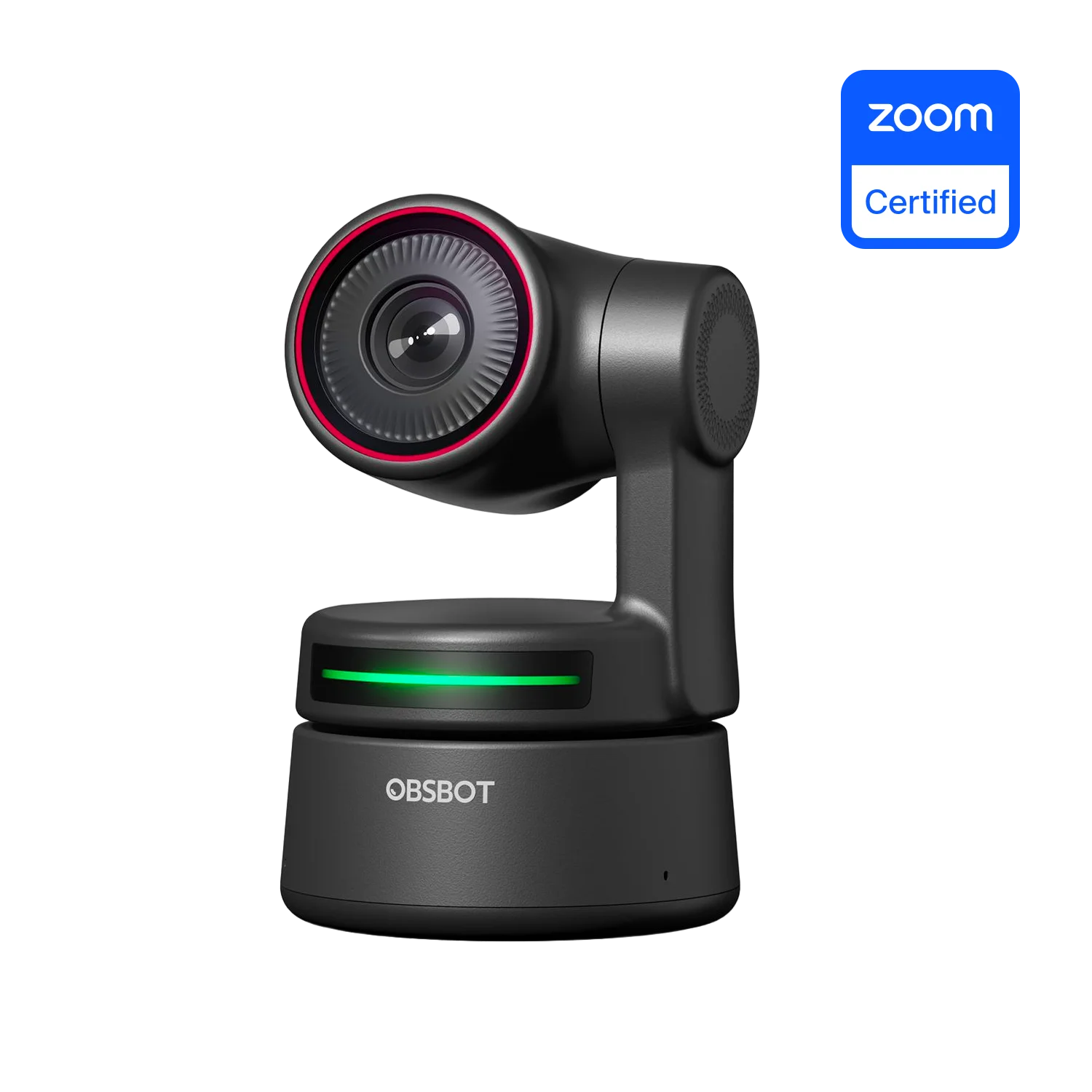 

OBSBOT Tiny PTZ 4K Webcam, AI-Powered Framing & Autofocus, 4K Webcam with Dual Omni-Directional Microphones