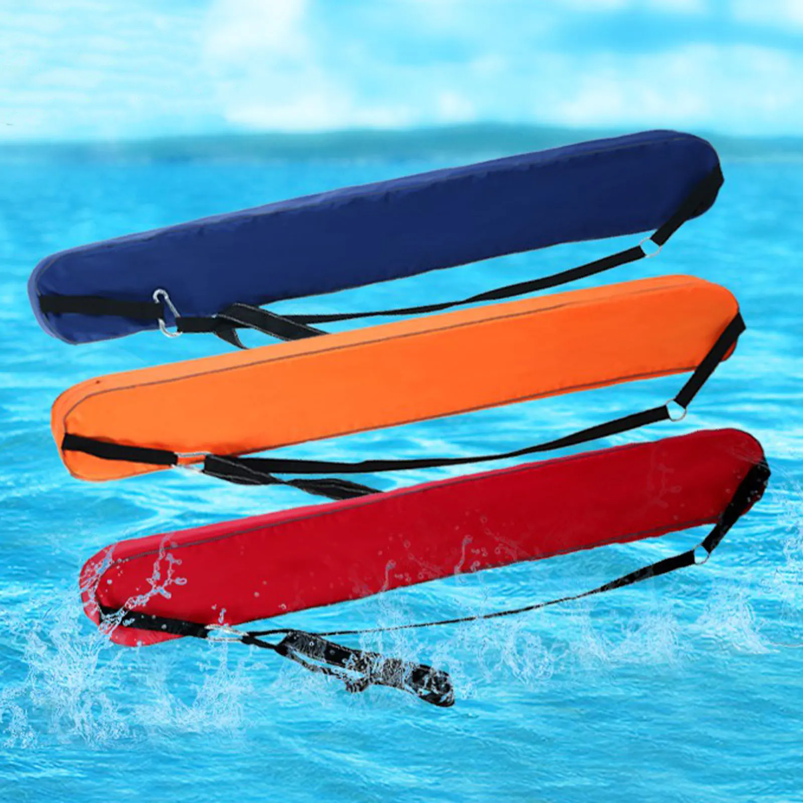 Professional Swimming Lifesaving Lifebuoy Lifeguard Float Water Rescue Tube Double Persons Gear for Drifting Beginners Outdoor