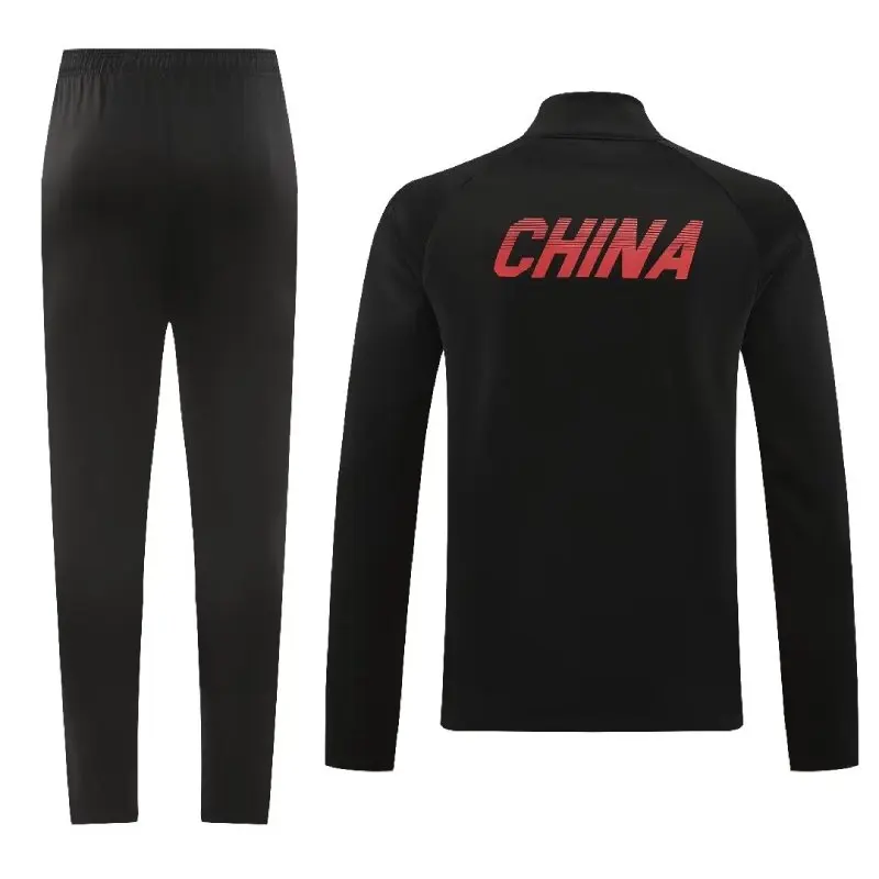 Spring Autumn China Team Sportwears Chinese Flag Tracksuit Badminton Table Tennis Jacket/Pants Men Women Bodysuit Couple's Coat