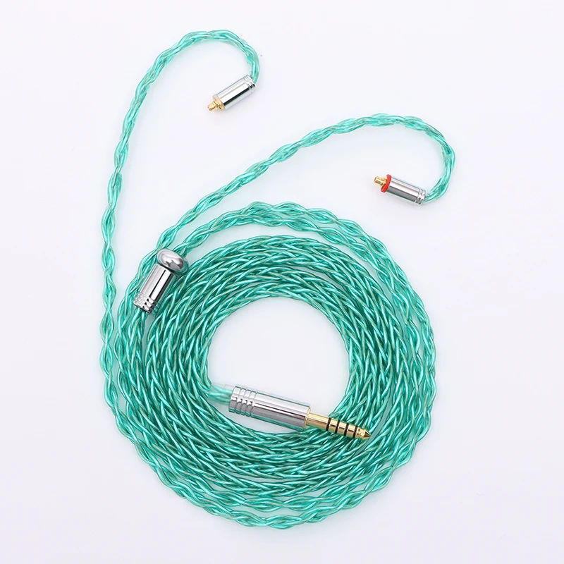 XINHS 8Core Japanese Imported 7N Single Crystal Copper Graphene Mixed 0.78mm 2Pin MMCX 3.5mm HiFi Headphone Upgrade Cable