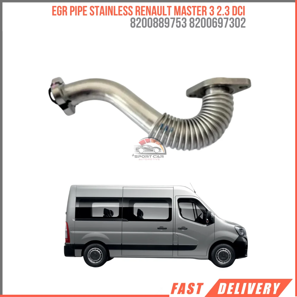 

Для трубы EGR из нержавеющей стали Renault Master Mk3 III tramk2 II 2,3 dCI OEM 8200889753 8200697302 Высокое качество Быстрая доставка