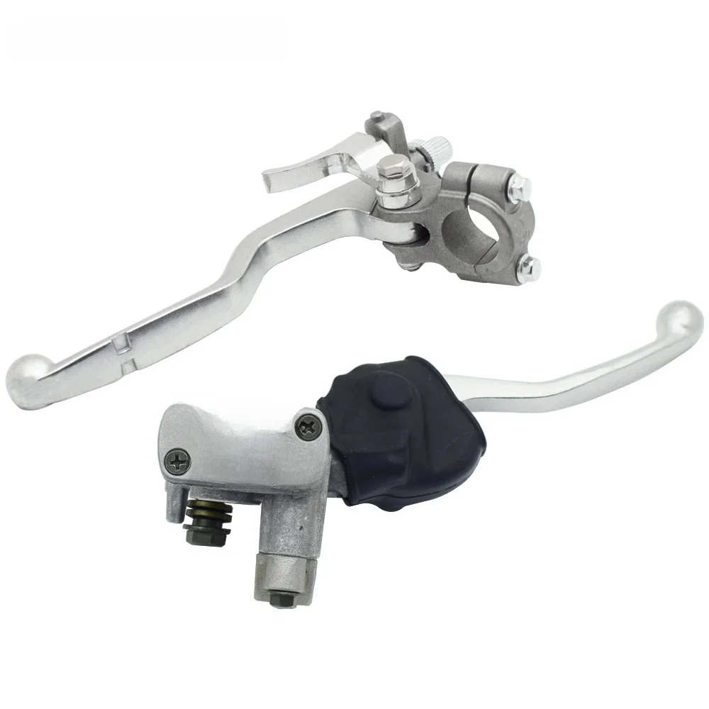 Motocyklowa pompa hamulcowa hydraulicznego Cylinder główny Czarny Lewy Prawy Dźwignia hamulca tarczowego Do HONDA CRF250R/X CRF 450R/X CR125R/CR250R — zdjęcie 2