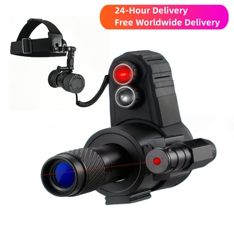 

Digital Hunting Rifle Night Vision Device Scope Optical Sight Infrared HD Zoom Helmet Long Range Monocular Night Vision Goggles