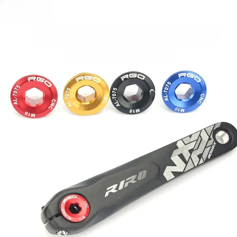 AliExpress RGO MTB Bike M15 M18 M19 M20 Cranks Screw compatible for Shimano IXF M19 Crankset Cover Aluminum BMX