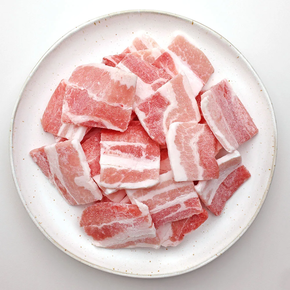 [IGOGI] Old pork belly imported pork meat frozen pork belly 1kg