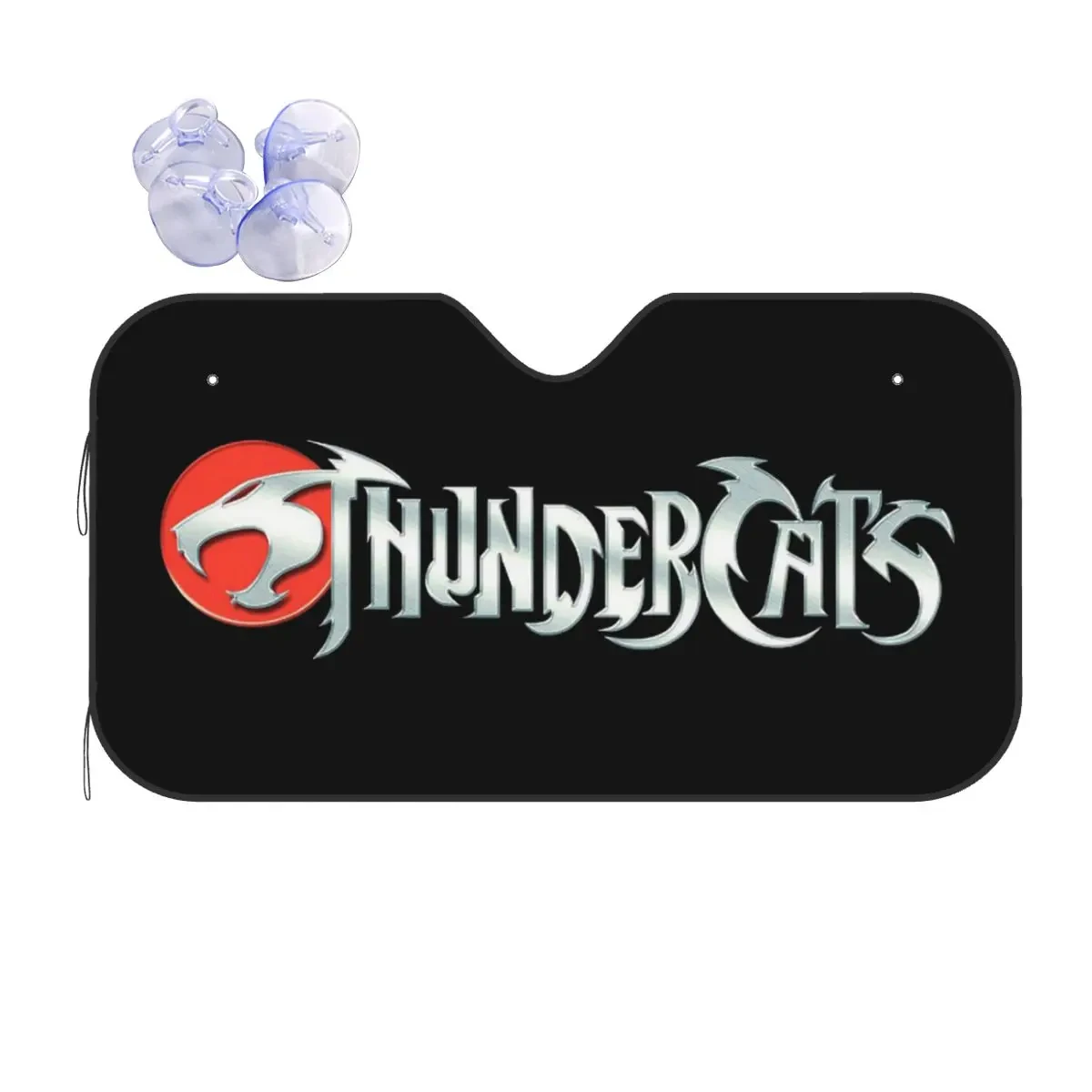 

Thundercats Logo Cartoon Windshield Sunshade Retractable Cover Front Block Window Car Window Windscreen Cover Solar Protect