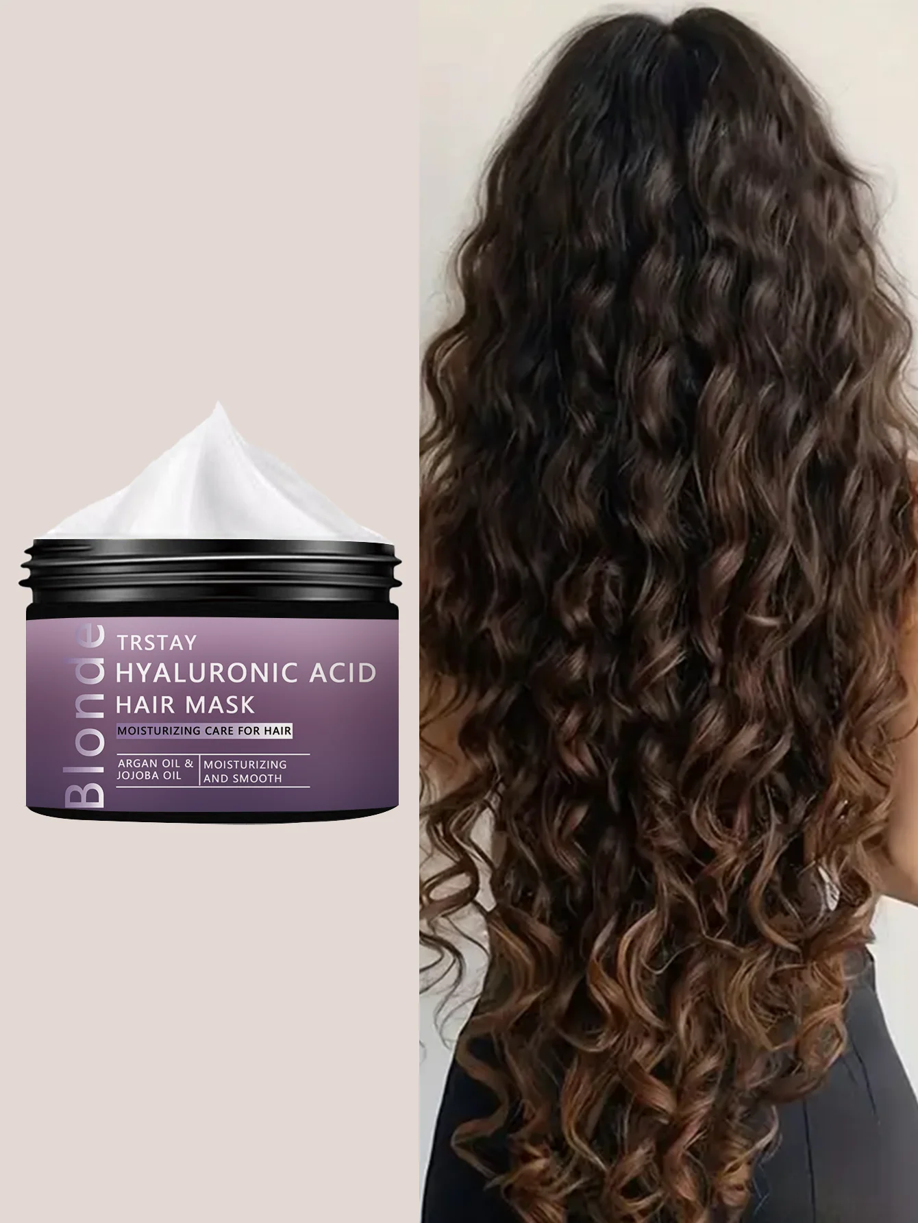Moisturizing Hair Treatment for Dry Hair Smooth Frizz and Static Electricity Tangle Free Silky Hair Ultimate Hydration and Shine - Image 4