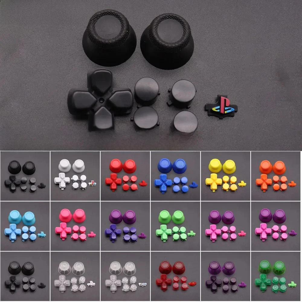 Manette de jeu pour PS5 BDM-010 020 030, d-pad A B X Y Cross & Logo/bouton maison et champignon, fonction de Direction de remplacement