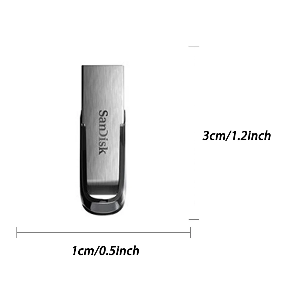 محرك فلاش USB SanDisk SDCZ73 256 جيجابايت 128 جيجابايت 64 جيجابايت 32 جيجابايت USB 3.0 محرك قلم تشفير معدني عالي السرعة يصل إلى 150 ميجابايت/ثانية قرص USB3.0 U