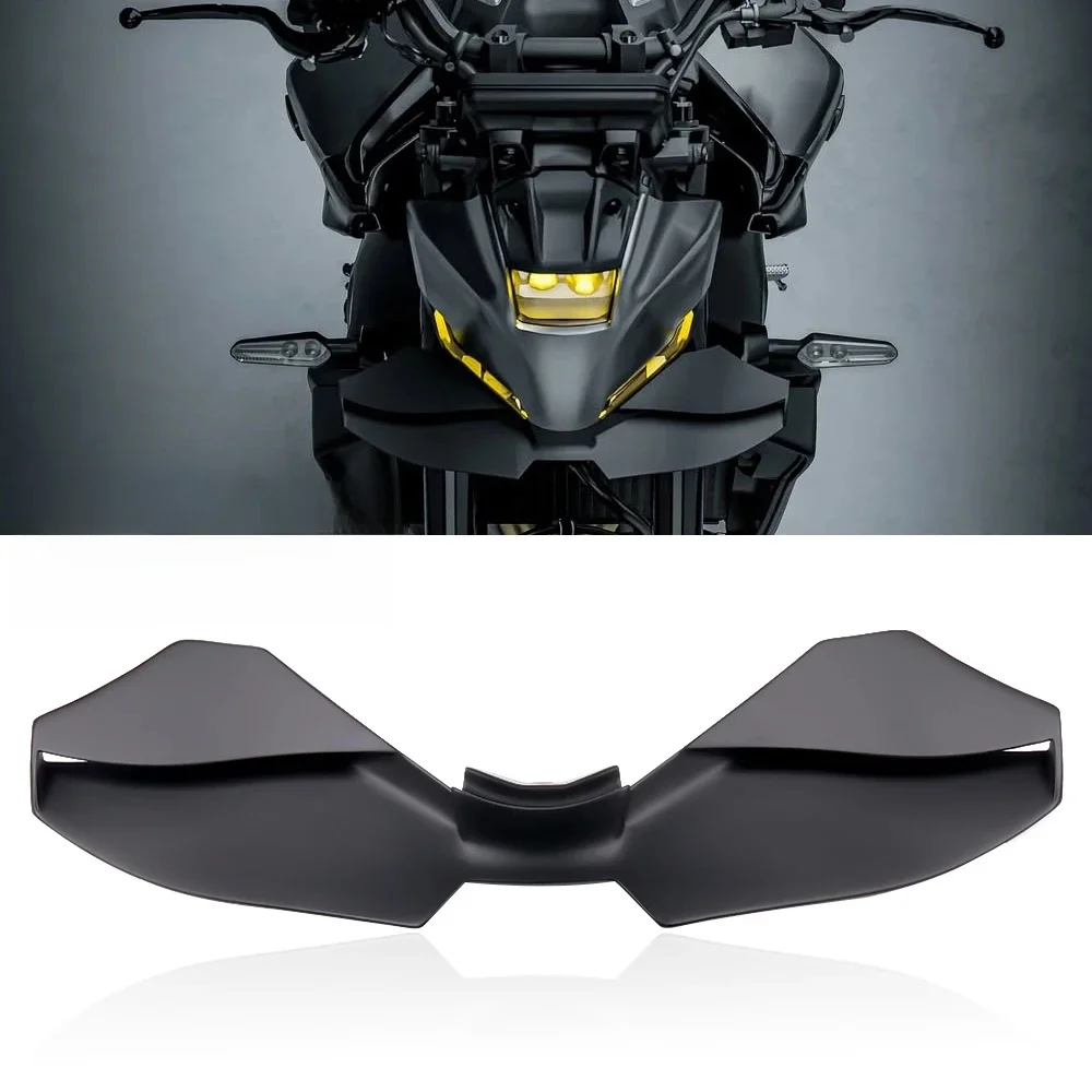 Für YAMAHA MT-09/SP GP WING DOWNFORCE NAKED FRONTAL SPOILERS MT09 GEN 4 2024 2025 Frontspoiler Unterer Spoiler Untere Lippe