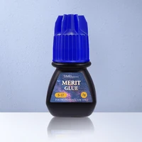 Logotipo personalizado coreano Hs, secado en 0,5 segundos, pegamento negro para extensión de pestañas Original Cola Hs 17 Merit