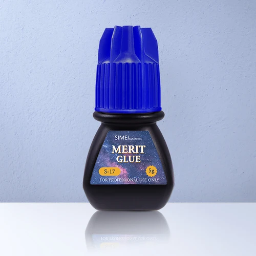 Logotipo personalizado coreano Hs, secado en 0,5 segundos, pegamento negro para extensión de pestañas Original Cola Hs 17 Merit