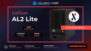 

BF СОВЕРШЕННО НОВЫЙ майнер IceRiver AL2 LITE 2T Alephium ALPH для майнинга