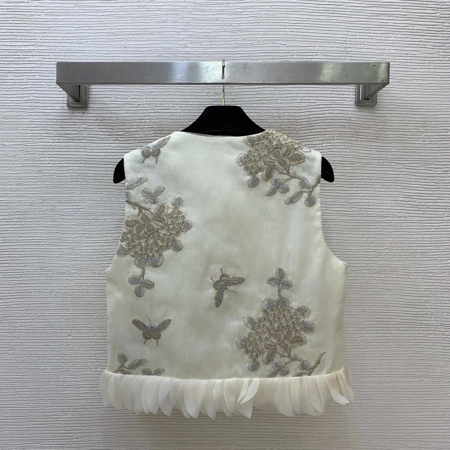 Conjunto Feminino de Duas Peça - Embroidery Vest avaliação e preço