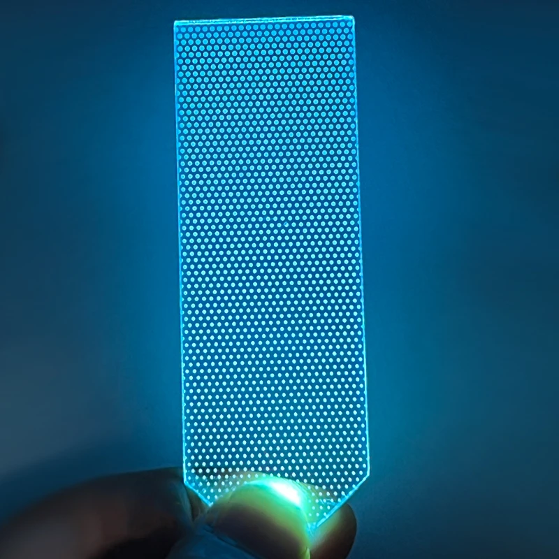 Led Diy Glasses Backlight Luminous Sheet Light Guide Panel Luminous Panel Lcd Backlight Panel Mask Eye Light Cosplay Accessories