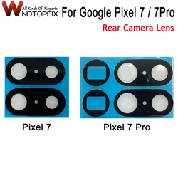 2Pcs For Google Pixel 7 Pro Back Rear Camera Lens Glass Replace Pixel 7Pro Lens Glass New For Google Pixel 7 RearCamera Lens