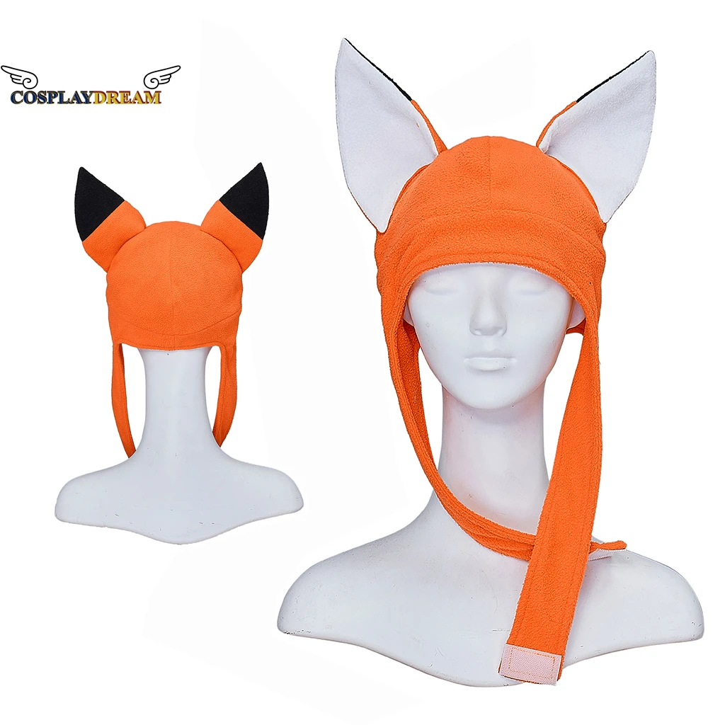 

New Fox Ears Hat Beanie Polar Fleece Casual Animal Cap Cute Cartoon Toy Kawaii Fox Hat Birthday Gift Winter Hat For Kids Adult