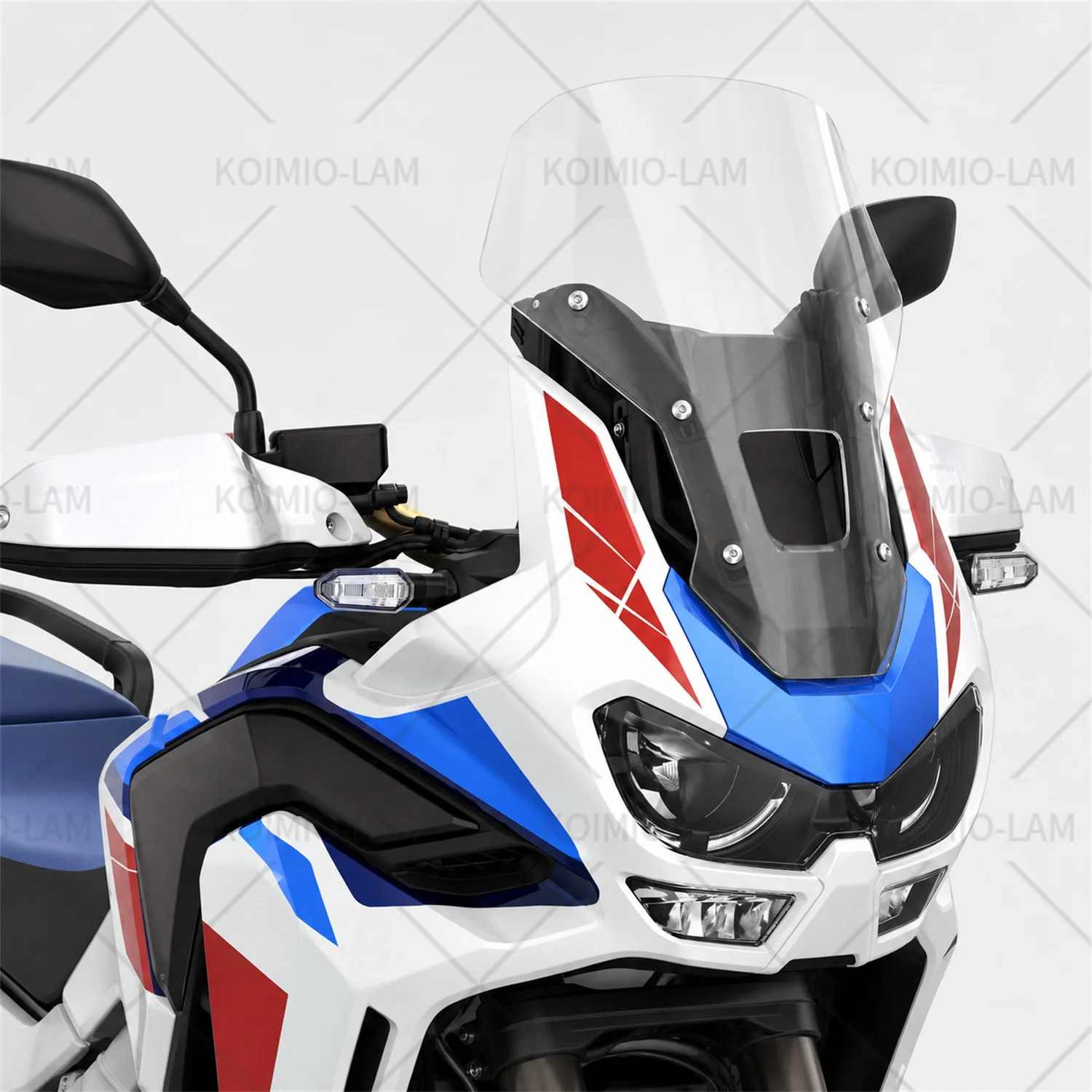 Passend für HONDA CRF1000L Africa Twin 2016 - 2019 Motorrad 45CM Windschutzscheibe CRF 1000 L 2017 2018 – Detail 3