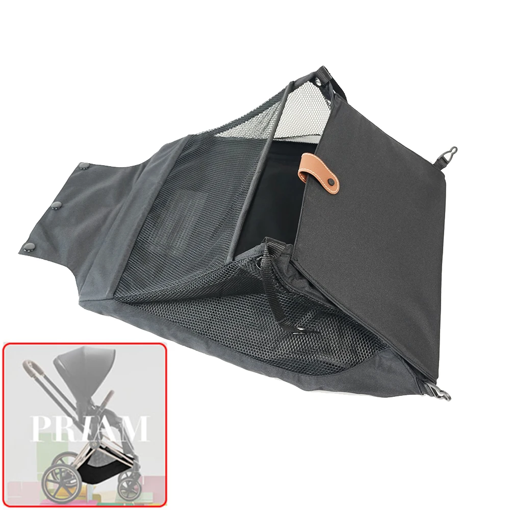 Buggy Shopping Bag Compatible Cybex Priam 3/4/5/Platinum Produced 2019~26 Storage Basket Diaper Bag Baby Stroller Accessories