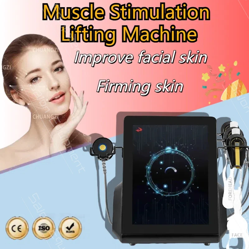 

Skin tightening 2024 new product EMRF face lifting beauty instrument EMS face lifting machine radio frequency anti-aging instrum