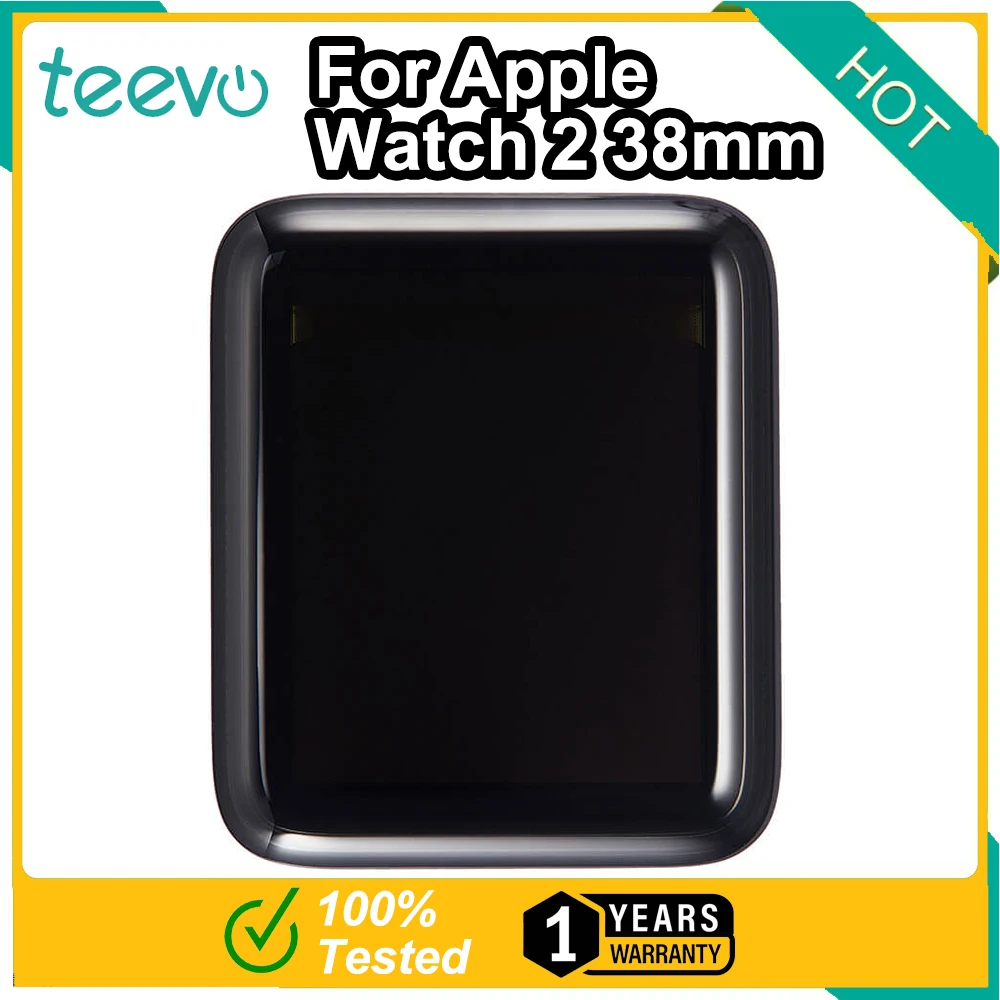 

Teevo For Apple Watch series 2 38mm/42mm Lcd Touch Screen Display Digitizer Assembly Black