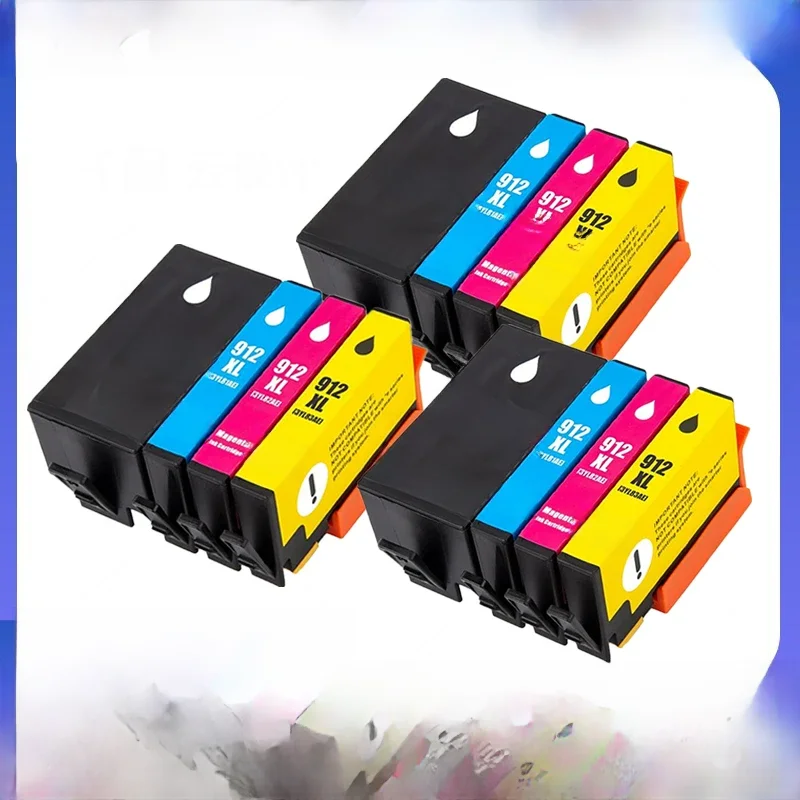 Kompatybilny wkład atramentowy HP 912XL 912 do drukarek HP OfficeJet Pro 8020 8022 8023 8024 8025 8026 8028 8035 — zdjęcie produktu 7