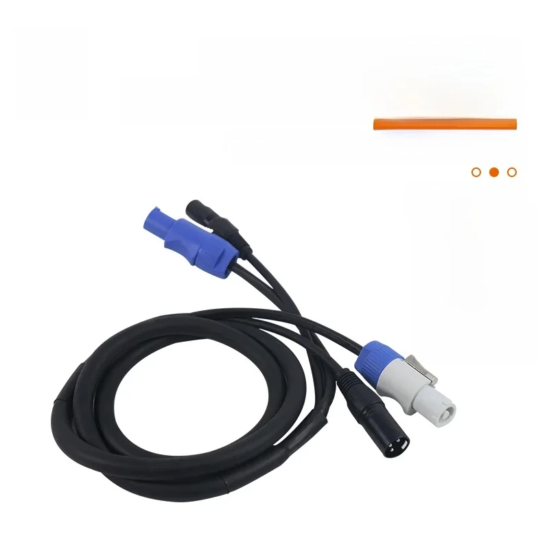 5 stks DMX Powercon Kabel Power Line Combinatie Plug Verlichting Accessoires Voor Podium Bruiloft DJ Disco - afbeelding 2
