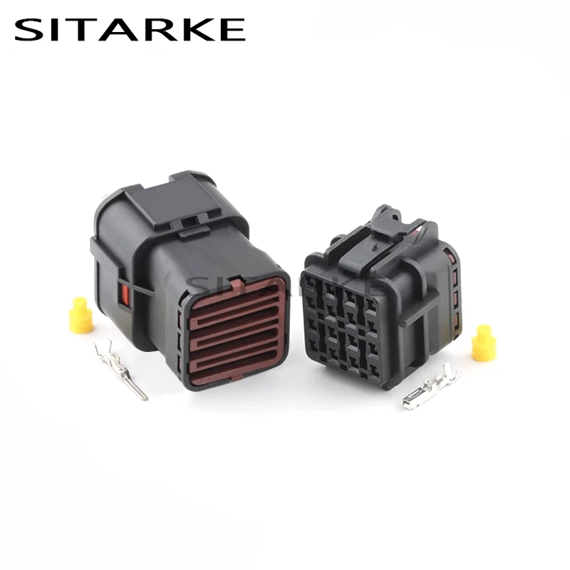 1 Set 16 Pin YKZ Male Female SWP Waterproof Modern Radar Harness Plug Auto Car Cable Connector 7222-7564-40 7123-7564-40