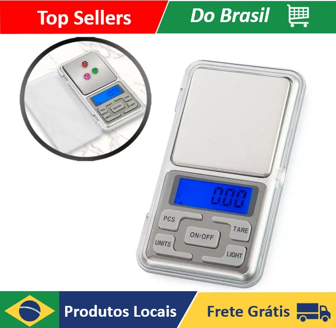 Mini Portable High Precision Scale 0,1g A 500g Digital