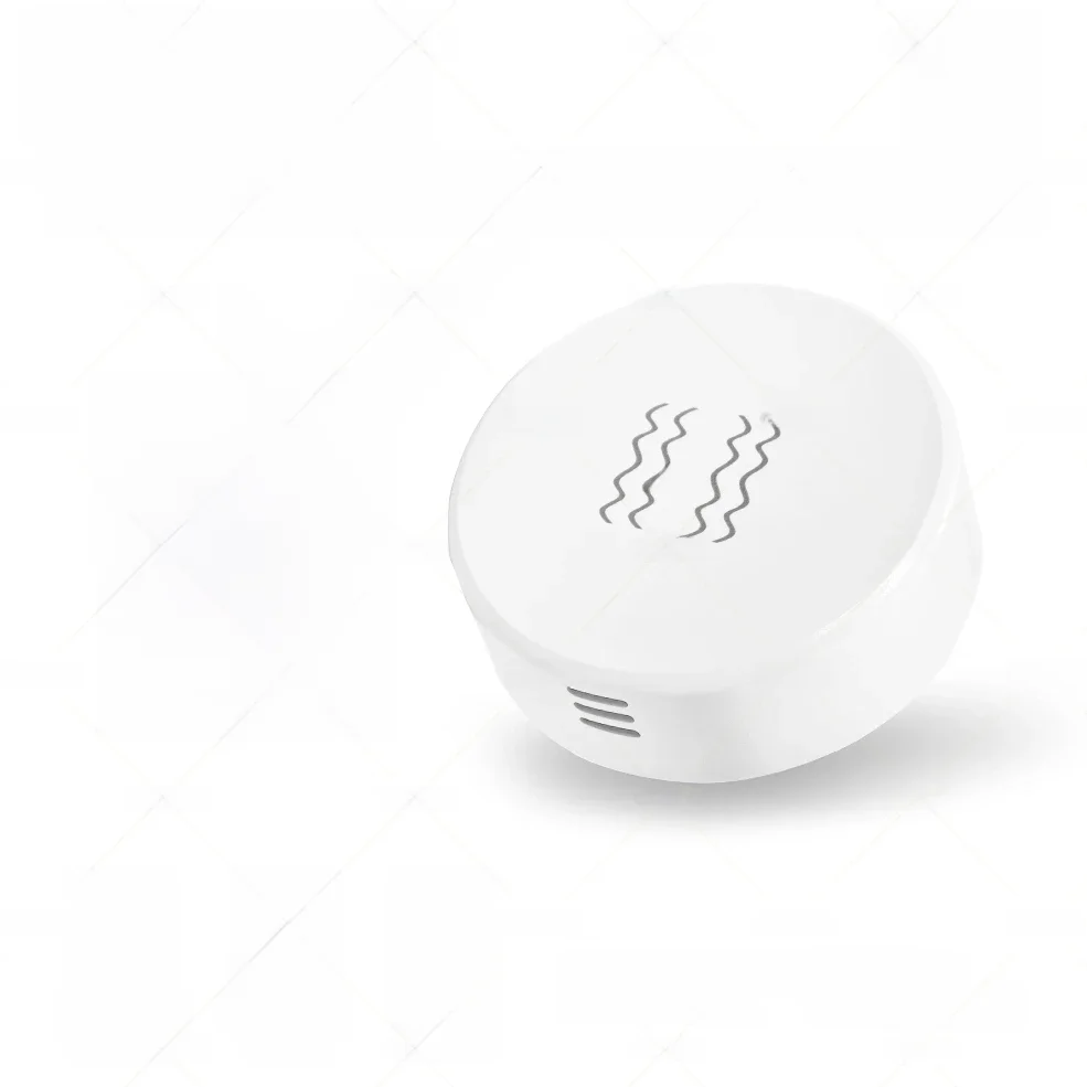 Czujnik wibracji Tuya ZigBee, monitorowanie w czasie rzeczywistym, alarm wykrywający otwarcie drzwi i okien, inteligentny system ochrony bezpieczeństwa domu. — zdjęcie 2