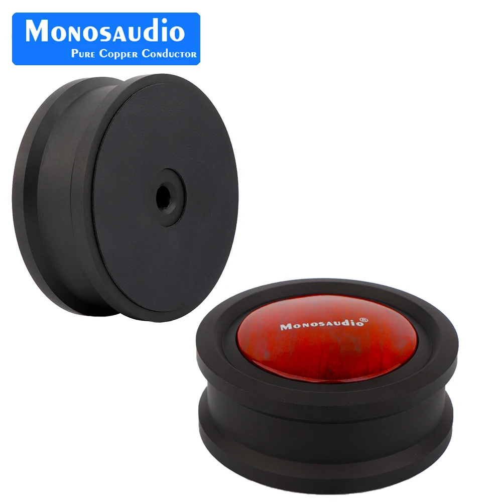 High Quality Monosaudio RT290 Series Aluminum Alloy silver/black color Stabilizer For Disc Stabilizer Dragonfly Record Weight